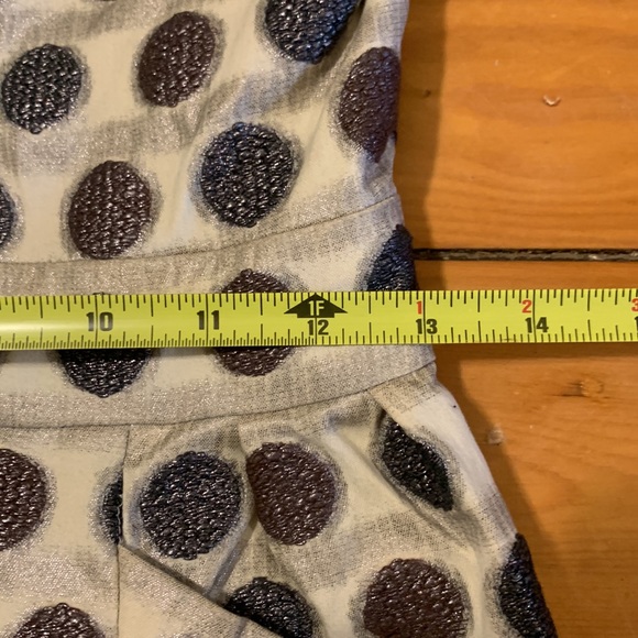 JAMES COVIELLO ANTHROPOLOGIE STRAPPY SEXY COCKTAIL DRESS, DOTS - Picture 12 of 16